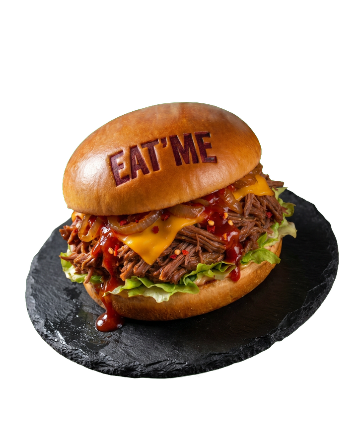 L'effiloch'EAT — burger signature effiloché de bœuf EAT'ME Nice